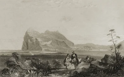 Gibraltar from the Lower Signal Tower